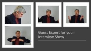 Guest expert for interview show