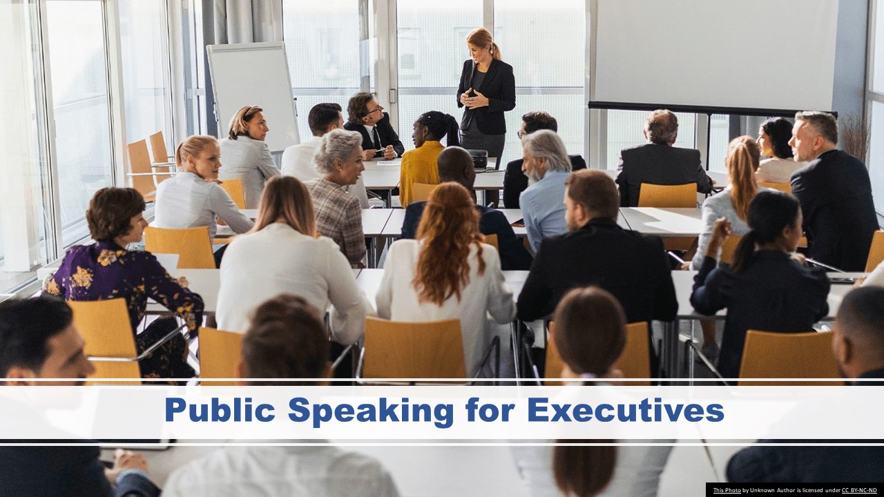 public speaking for executives